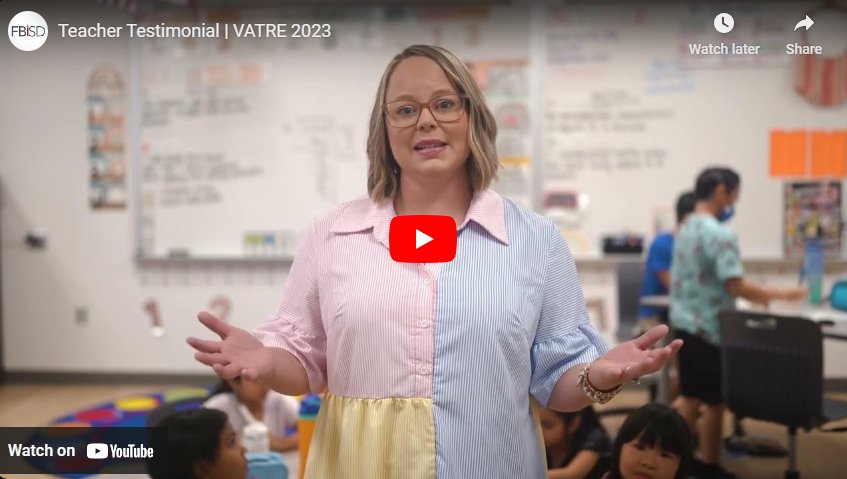 Teacher Testimonial video screencap
